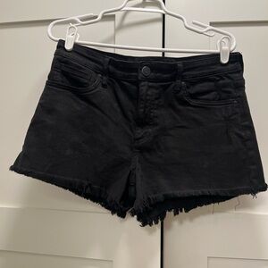 Kut from the Kloth Jane High Rise Shorts Black